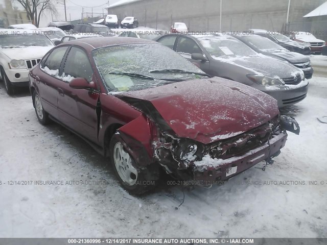 1FAFP53S1XG316918 - 1999 FORD TAURUS SE/COMFORT/SPORT MAROON photo 1