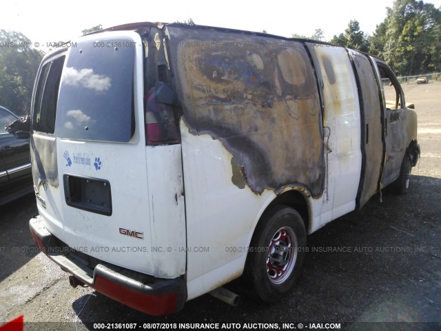 1GTW7FCA0B1100769 - 2011 GMC SAVANA 3500 G2500 WHITE photo 4