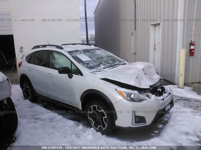 JF2GPAAC0HG280192 - 2017 SUBARU CROSSTREK WHITE photo 1