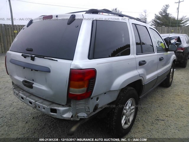 1J4GW48S64C431340 - 2004 JEEP GRAND CHEROKEE LAREDO/COLUMBIA/FREEDOM 银色 照片 4