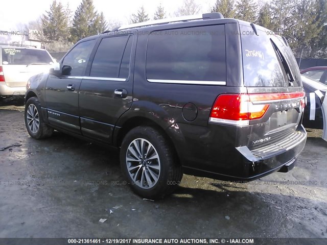 5LMJJ2JT3FEJ01494 - 2015 LINCOLN NAVIGATOR 黑色 照片 3