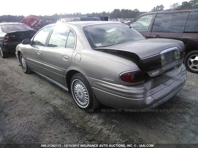 1G4HR54K81U201006 - 2001 BUICK LESABRE LIMITED Champagne photo 3