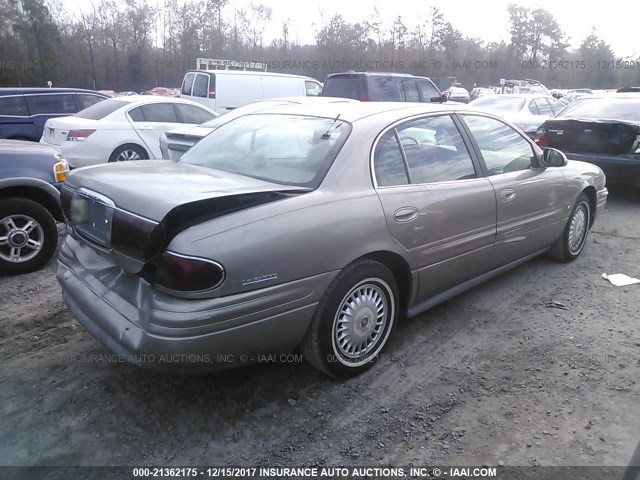 1G4HR54K81U201006 - 2001 BUICK LESABRE LIMITED Champagne photo 4