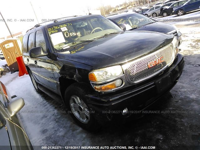 1GKEK63U24J139522 - 2004 GMC YUKON DENALI BLACK photo 1