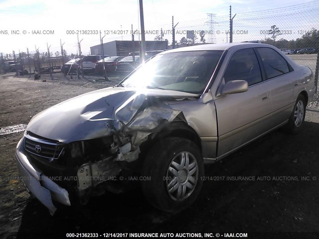 4T1BG22K71U067098 - 2001 TOYOTA CAMRY CE/LE/XLE TAN photo 2