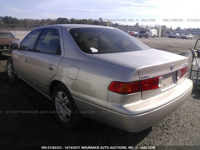 4T1BG22K71U067098 - 2001 TOYOTA CAMRY CE/LE/XLE 棕色 照片 3