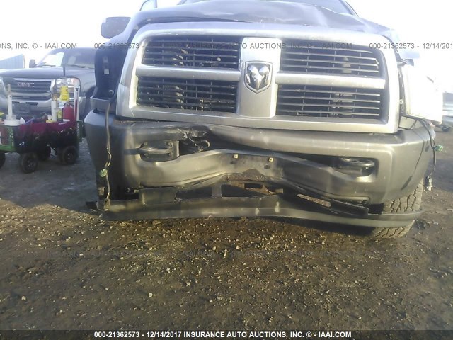 3D7TT2CT7BG617938 - 2011 DODGE RAM 2500 GRAY photo 6