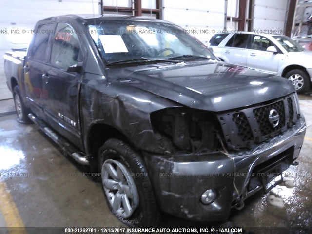 1N6AA0EC5CN307303 - 2012 NISSAN TITAN S/SV/SL/PRO-4X GRAY photo 6