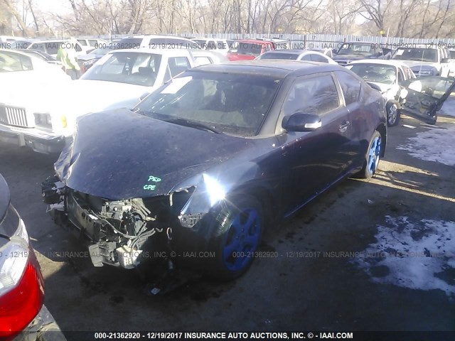 JTKJF5C72B3022049 - 2011 TOYOTA SCION TC 黑色 照片 2