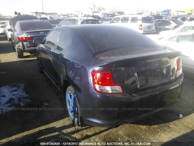 JTKJF5C72B3022049 - 2011 TOYOTA SCION TC 黑色 照片 3