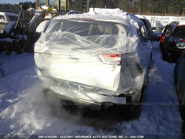 1C4PJMCB9GW225931 - 2016 JEEP CHEROKEE LATITUDE WHITE photo 6