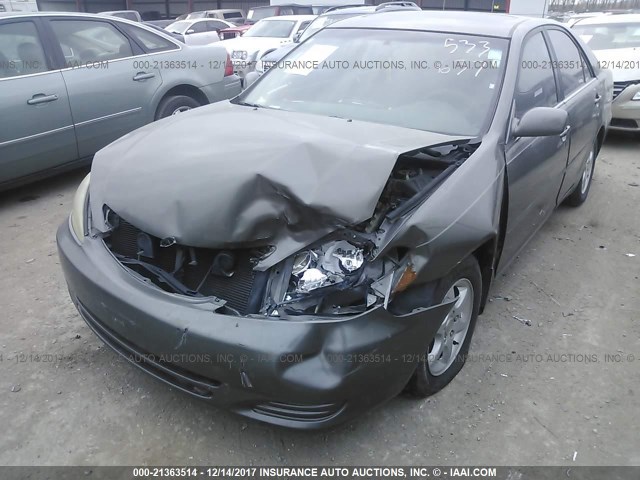 4T1BE32KX2U634546 - 2002 TOYOTA CAMRY LE/XLE/SE 灰色 照片 6