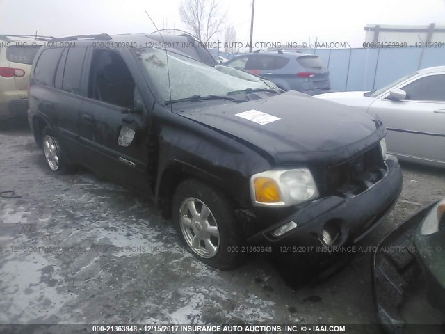 1GKDT13S342322755 - 2004 GMC ENVOY BLACK photo 1