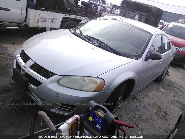 1B3EL46X56N224984 - 2006 DODGE STRATUS SXT SILVER photo 2