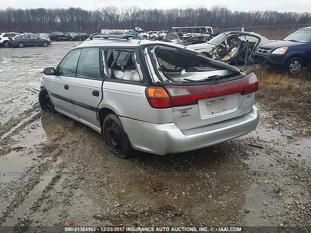 4S3BH635127300832 - 2002 SUBARU LEGACY L SILVER photo 3