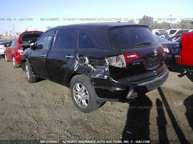 2HNYD28387H511327 - 2007 ACURA MDX TECHNOLOGY BLACK photo 6