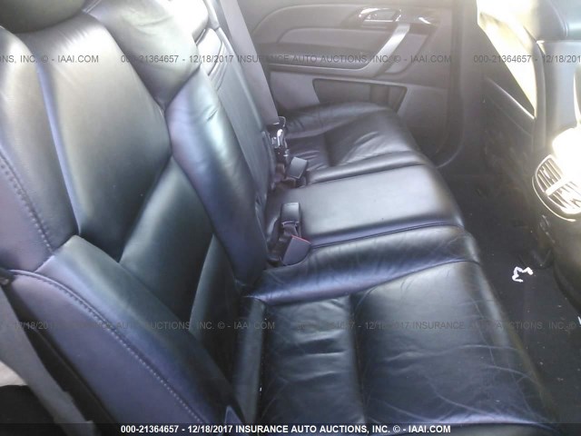 2HNYD28387H511327 - 2007 ACURA MDX TECHNOLOGY BLACK photo 8