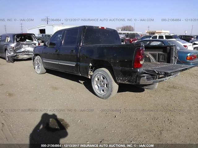 2GCEC13V261299224 - 2006 CHEVROLET SILVERADO C1500 BLACK photo 3