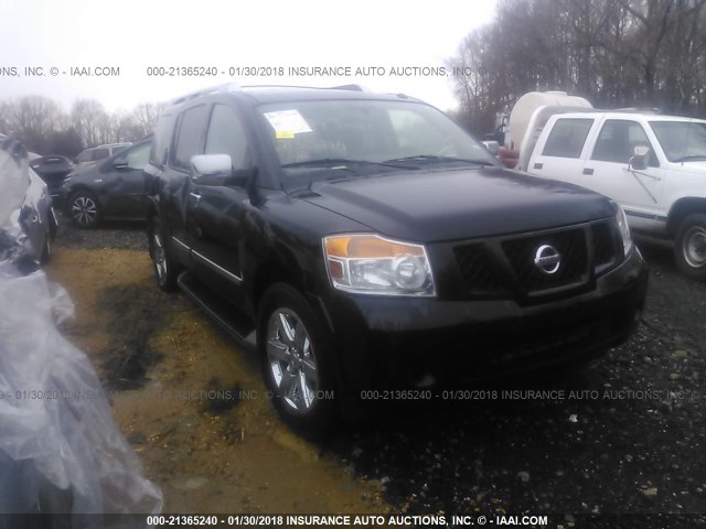 5N1BA0ND9DN611733 - 2013 NISSAN ARMADA SV/SL/PLATINUM BLACK photo 1