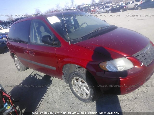 1C4GP45R65B298090 - 2005 CHRYSLER TOWN & COUNTRY  RED photo 1