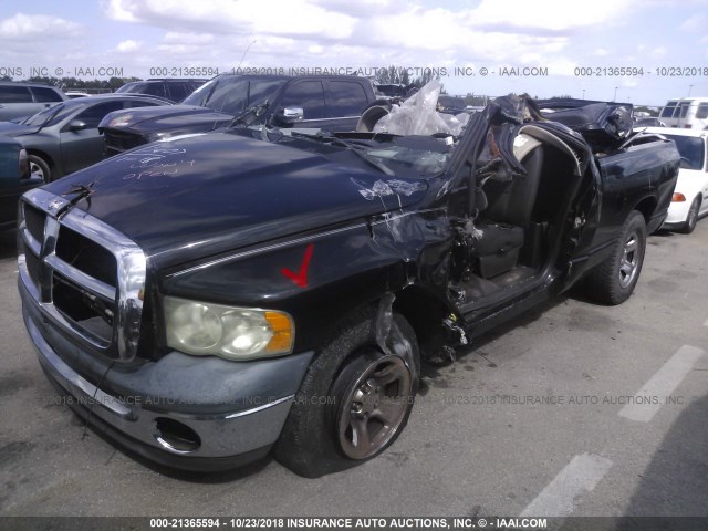 1D7HA16K83J681219 - 2003 DODGE RAM 1500 ST BLACK photo 2