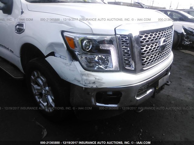 1N6BA1F41GN504539 - 2016 NISSAN TITAN XD SL/PRO-4X/PLAT RESERVE WHITE photo 6