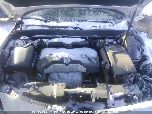 1G11C5SL8FF351365 - 2015 CHEVROLET MALIBU 1LT 银色 照片 10