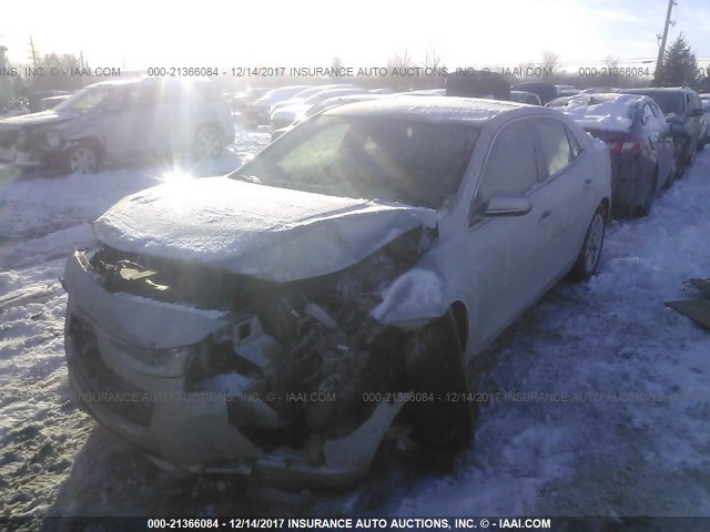 1G11C5SL8FF351365 - 2015 CHEVROLET MALIBU 1LT 银色 照片 2