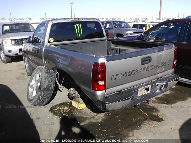 1GCEC14X93Z247883 - 2003 CHEVROLET SILVERADO C1500 SILVER photo 3