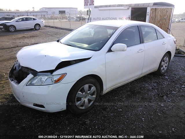 4T4BE46K09R069286 - 2009 TOYOTA CAMRY SE/LE/XLE WHITE photo 2