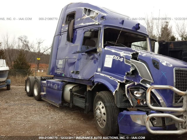 4V4NC9EH7HN981298 - 2017 VOLVO VNL L BROWN photo 1