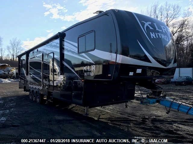 4X4FXL838HF163276 - 2017 FOREST RIVER XLR TOY HAULER  BLACK photo 1