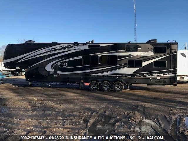 4X4FXL838HF163276 - 2017 FOREST RIVER XLR TOY HAULER  BLACK photo 6