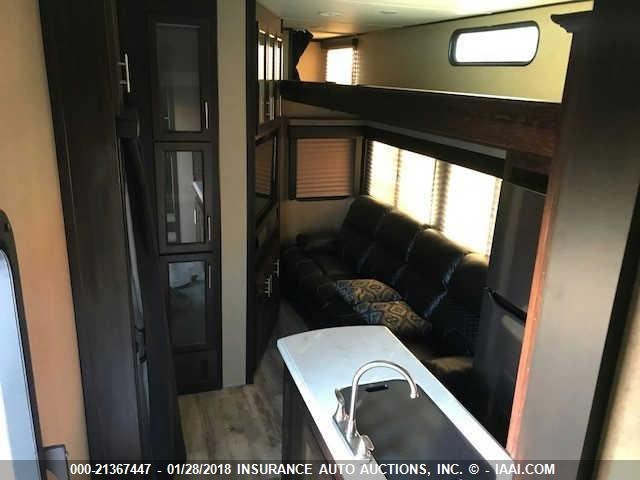 4X4FXL838HF163276 - 2017 FOREST RIVER XLR TOY HAULER  BLACK photo 8