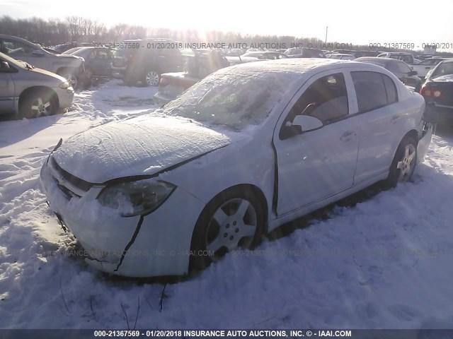 1G1AF5F52A7178948 - 2010 CHEVROLET COBALT 2LT WHITE photo 2