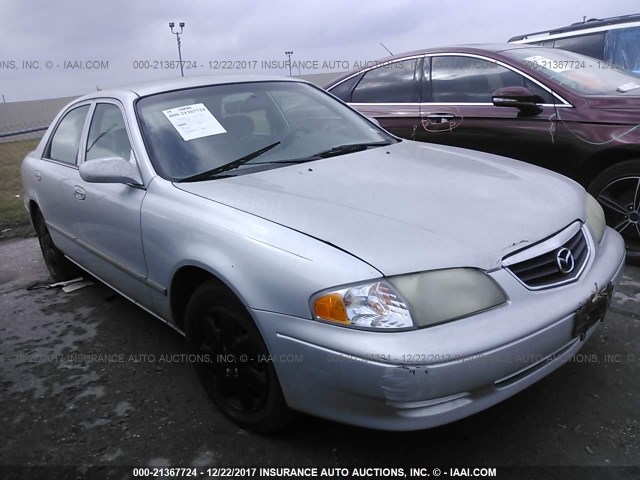 1YVGF22D215252694 - 2001 MAZDA 626 ES/LX SILVER photo 1