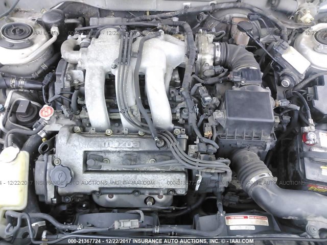 1YVGF22D215252694 - 2001 MAZDA 626 ES/LX SILVER photo 10