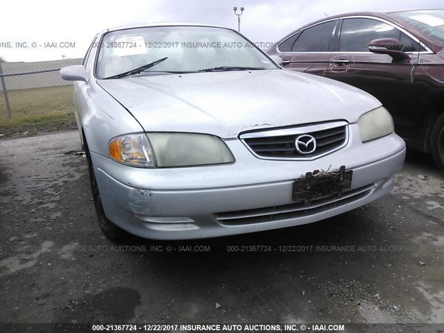 1YVGF22D215252694 - 2001 MAZDA 626 ES/LX SILVER photo 6