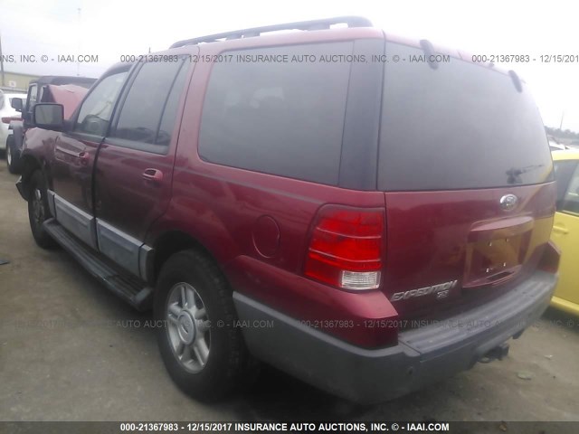 1FMPU15586LA59331 - 2006 FORD EXPEDITION XLT RED photo 3