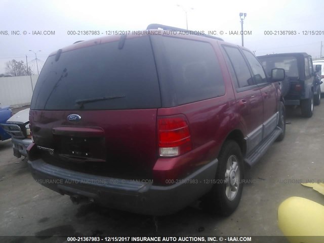 1FMPU15586LA59331 - 2006 FORD EXPEDITION XLT RED photo 4