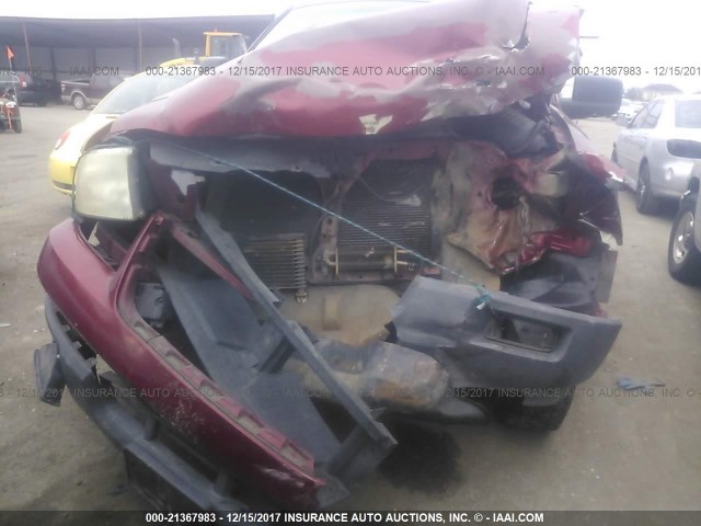 1FMPU15586LA59331 - 2006 FORD EXPEDITION XLT წითელი ფოტო 6