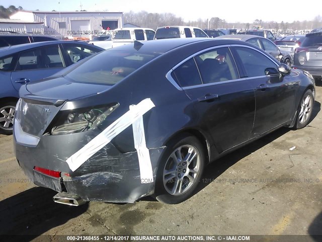 19UUA862X9A019430 - 2009 ACURA TL GRAY photo 4