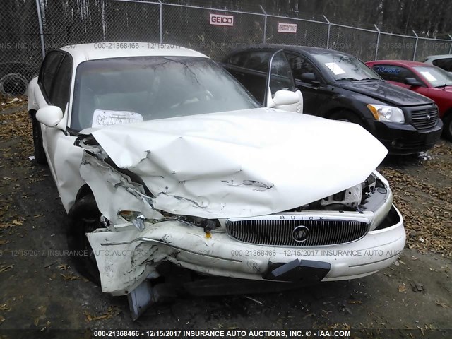 2G4WS52J321239732 - 2002 BUICK CENTURY CUSTOM WHITE photo 6