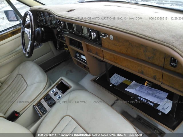 SCAZS02A3KCX27052 - 1989 ROLLS-ROYCE SILVER SPIRIT  SILVER photo 5