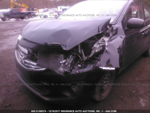 ML32F3FJ0HH004106 - 2017 MITSUBISHI MIRAGE G4 ES შავი ფოტო 6