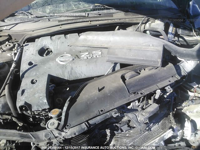 1N4AL11DX6N350465 - 2006 NISSAN ALTIMA S/SL BLACK photo 10