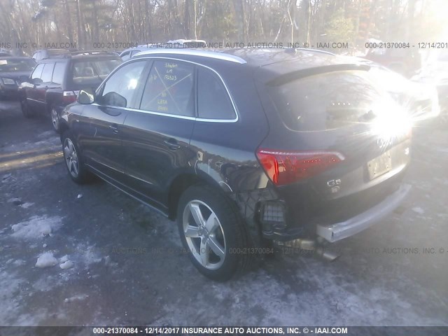 WA1DKAFP2BA094332 - 2011 AUDI Q5 PREMIUM PLUS Navy photo 3