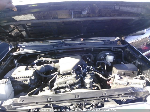 5TFUX4EN4FX037416 - 2015 TOYOTA TACOMA ACCESS CAB Қара фото 10