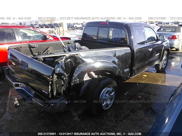 5TFUX4EN4FX037416 - 2015 TOYOTA TACOMA ACCESS CAB Қара фото 4