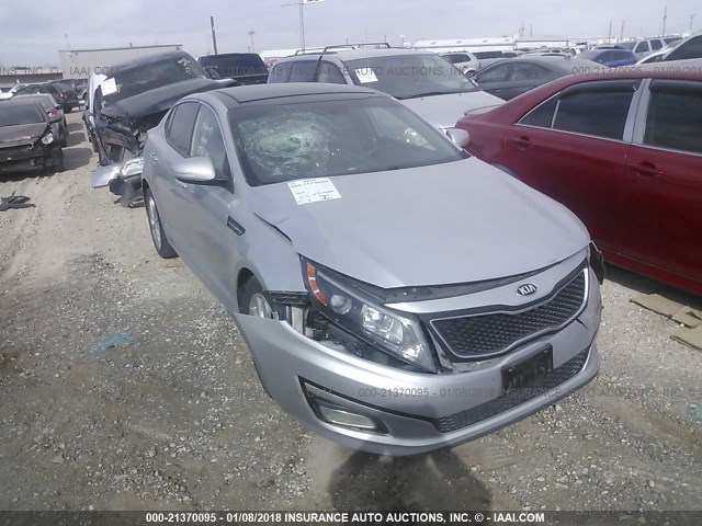 5XXGN4A78FG441014 - 2015 KIA OPTIMA EX SILVER photo 6